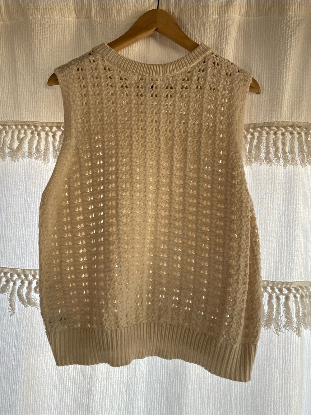 Target Universal Thread Openwork Crochet Tank Vest - Picture 4 of 4